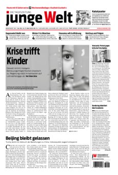 Junge Welt Zeitung 16. Mai 2020