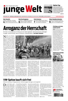 Junge Welt Zeitung 22. Mai 2020