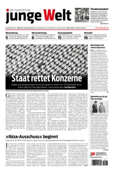 Junge Welt Zeitung 5. Juni 2020