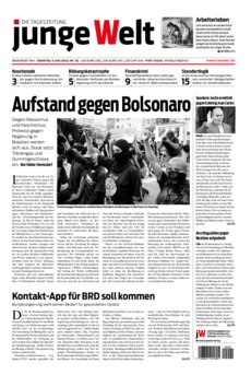 Junge Welt Zeitung 9. Juni 2020