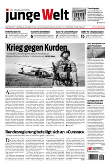 Junge Welt Zeitung 16. Juni 2020