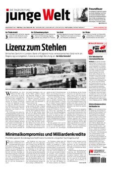 Junge Welt Zeitung 3. Juli 2020