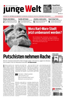 Junge Welt Zeitung 8. Juli 2020