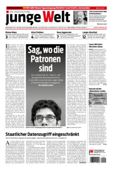 Junge Welt Zeitung 18. Juli 2020