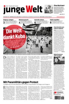 Junge Welt Zeitung 20. Juli 2020