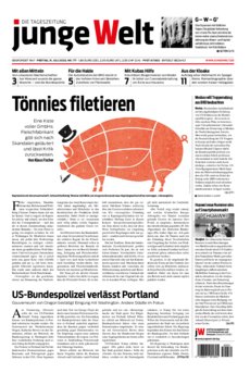 Junge Welt Zeitung 31. Juli 2020