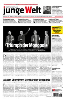 Junge Welt Zeitung 1. August 2020