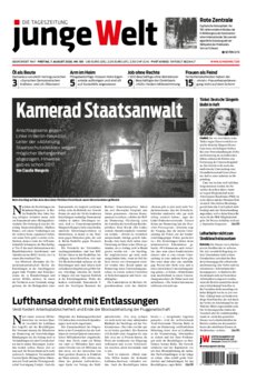 Junge Welt Zeitung 7. August 2020