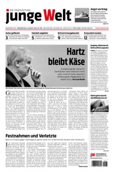 Junge Welt Zeitung 13. August 2020