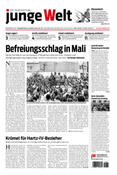 Junge Welt Zeitung 20. August 2020