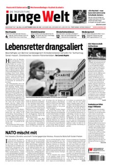 Junge Welt Zeitung 5. September 2020