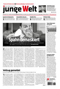 Junge Welt Zeitung 19. September 2020