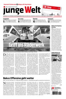 Junge Welt Zeitung 30. September 2020