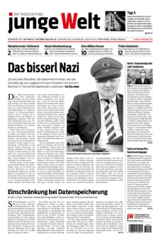 Junge Welt Zeitung 7. Oktober 2020