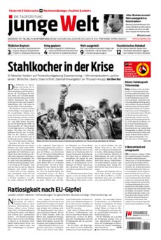 Junge Welt Zeitung 17. Oktober 2020