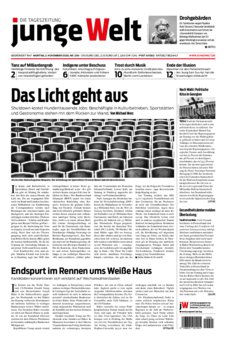 Junge Welt Zeitung 2. November 2020