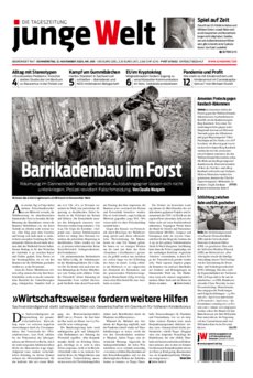 Junge Welt Zeitung 12. November 2020