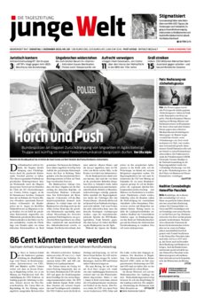 Junge Welt Zeitung 1. Dezember 2020