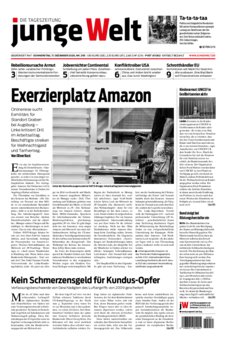 Junge Welt Zeitung 17. Dezember 2020