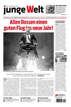 Junge Welt Zeitung 31. Dezember 2020