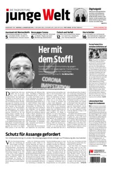 Junge Welt Zeitung 4. Januar 2021