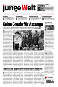 Junge Welt Zeitung 7. Januar 2021
