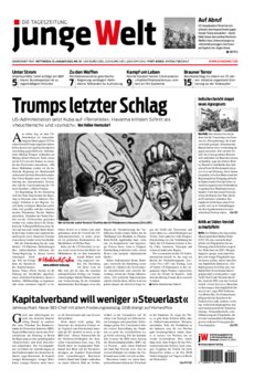 Junge Welt Zeitung 13. Januar 2021