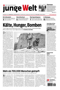 Junge Welt Zeitung 14. Januar 2021