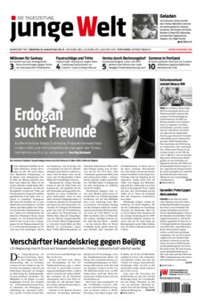 Junge Welt Zeitung 19. Januar 2021