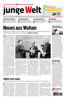 Junge Welt Zeitung 10. Februar 2021
