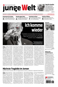 Junge Welt Zeitung 15. Februar 2021