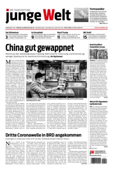 Junge Welt Zeitung 12. März 2021