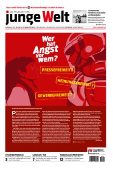 Junge Welt Zeitung 13. März 2021