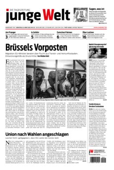 Junge Welt Zeitung 16. März 2021