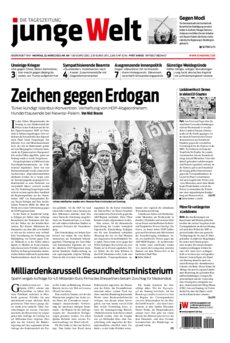 Junge Welt Zeitung 22. März 2021