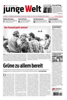 Junge Welt Zeitung 20. April 2021