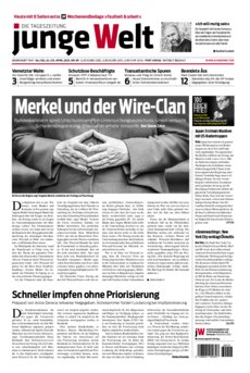 Junge Welt Zeitung 24. April 2021