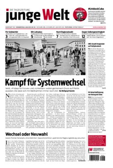 Junge Welt Zeitung 6. Mai 2021
