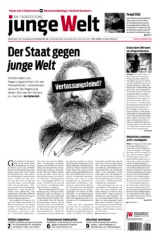 Junge Welt Zeitung 8. Mai 2021
