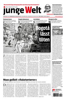 Junge Welt Zeitung 20. Mai 2021