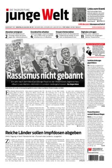 Junge Welt Zeitung 25. Mai 2021