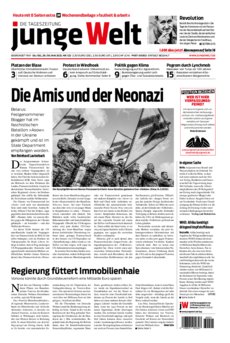 Junge Welt Zeitung 29. Mai 2021