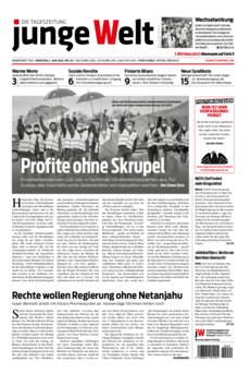 Junge Welt Zeitung 1. Juni 2021