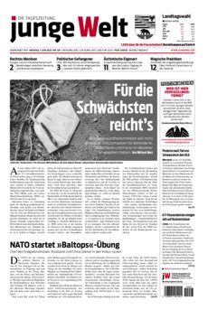 Junge Welt Zeitung 7. Juni 2021