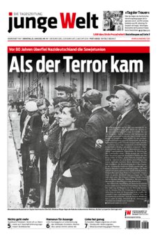 Junge Welt Zeitung 22. Juni 2021
