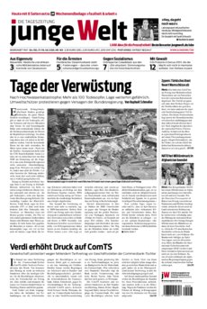 Junge Welt Zeitung 17. Juli 2021