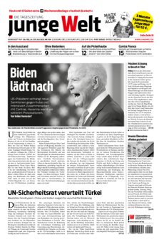 Junge Welt Zeitung 24. Juli 2021