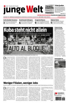 Junge Welt Zeitung 26. Juli 2021