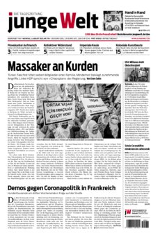 Junge Welt Zeitung 2. August 2021