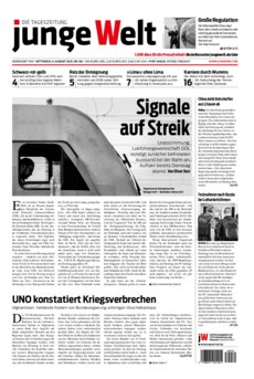 Junge Welt Zeitung 11. August 2021
